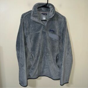 Patagonia Women’s Light Gray Fleece Pullover